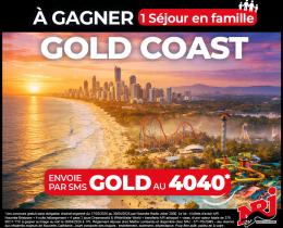 On vous offre une escapade en famille sur la Gold Coast !!