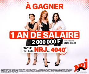 C'est reparti : 1 AN de SALAIRE À GAGNER avec NRJ Nouvelle-Calédonie !