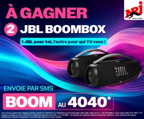 2 JBL BOOMBOX à gagner et à partager