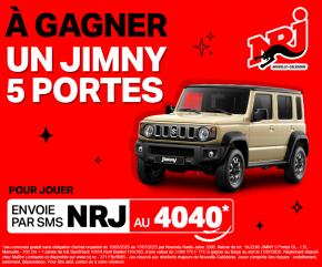 Gagne une Suzuki Jimny 4x4 avec NRJ – Le grand jeu est de retour !