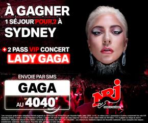 Gagne un séjour VIP à Sydney pour voir Lady Gaga !