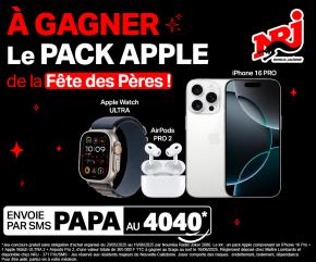 Jeu Spécial Fête des Pères : gagne un Pack Apple !