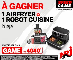 LE SPEED GAME : 5 jours pour gagner 1 AIRFRYER + 1 ROBOT 3 en 1 !!