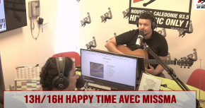 Florent Moro en studio dans 'L'Happy Time'