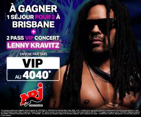Gagne un voyage à Brisbane et deux places VIP pour le concert de Lenny Kravitz