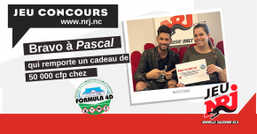 Gagnant du jeu concours Formula 4D