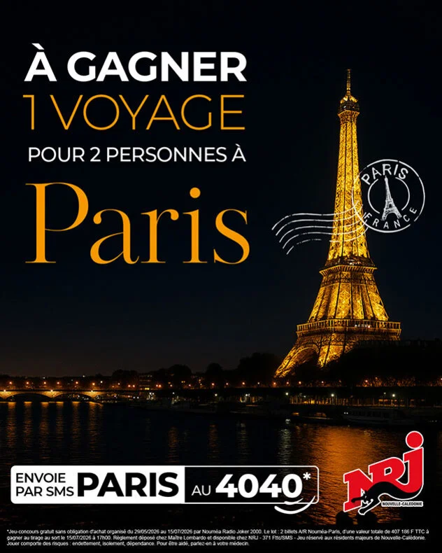 Gagne un voyage pour 2 à Paris