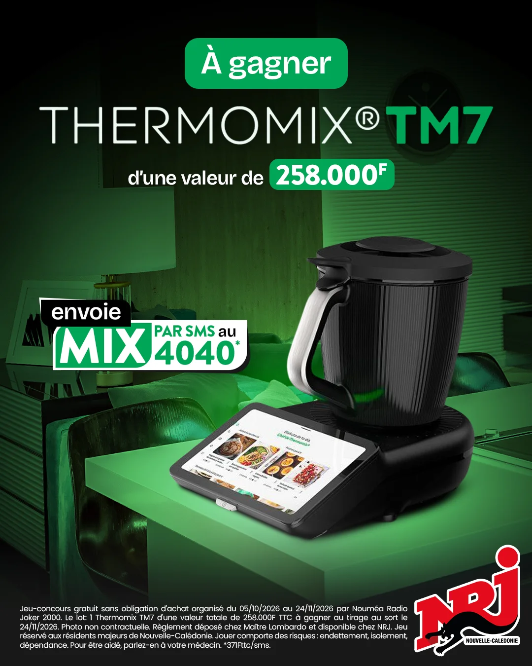 Tente de GAGNER ton Thermomix TM7 avec NRJ !