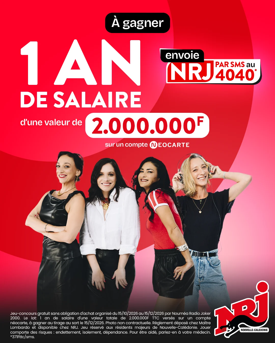 Gagne 1 an de SALAIRE avec NRJ !!