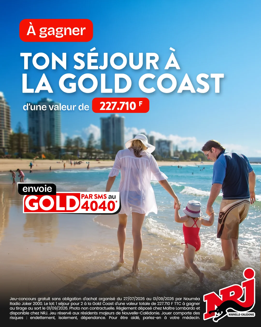 Gagne un séjour de rêve à la Gold Coast !